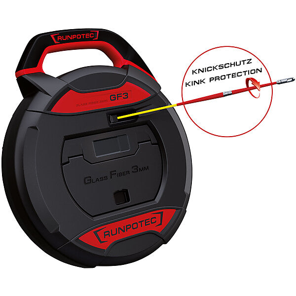 RUNPOTEC GF3 Kabeleinziehwerkzeug 3 mm ohne MZ- 20 m 10196
